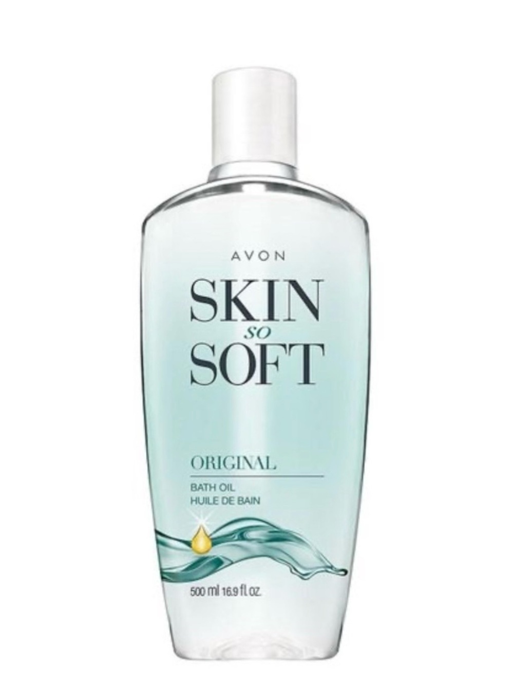 AVON Skin So Soft Bath Oil Original Scent Bath Oil LARGE SIZE 500ML/16.9OZ NEW!